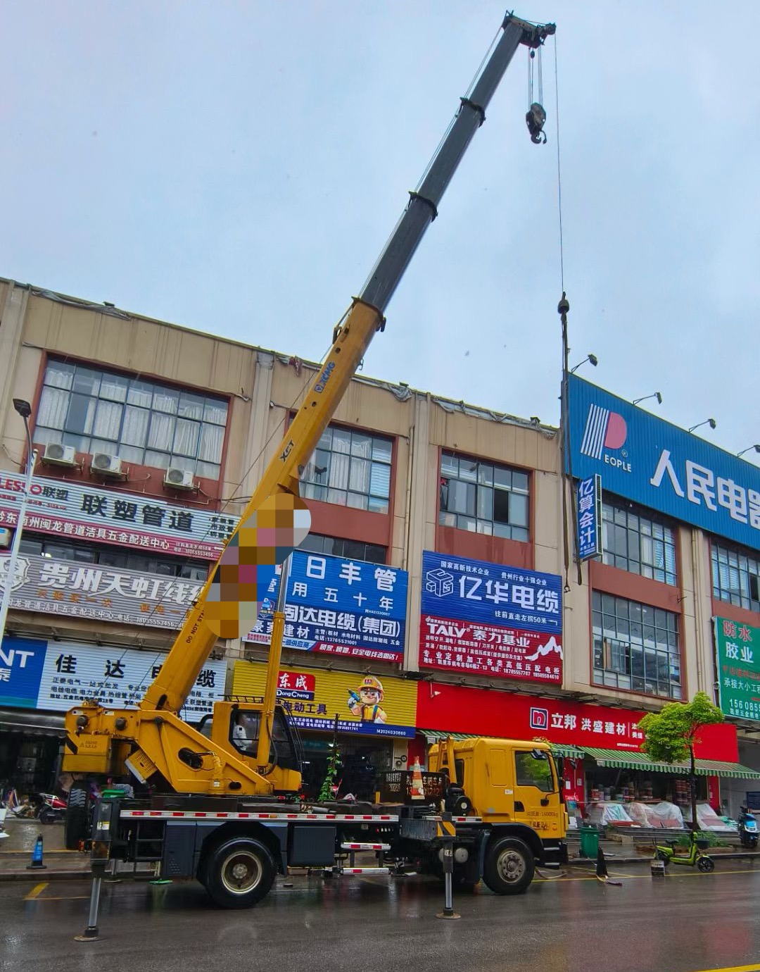 端州区吊车吊机租赁桥梁吊装