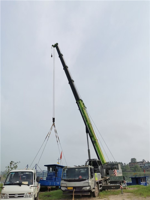 端州区桥梁建设吊装案例